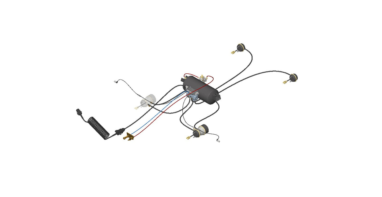 2Axle Dog ABS Air Kit - CTA-047062