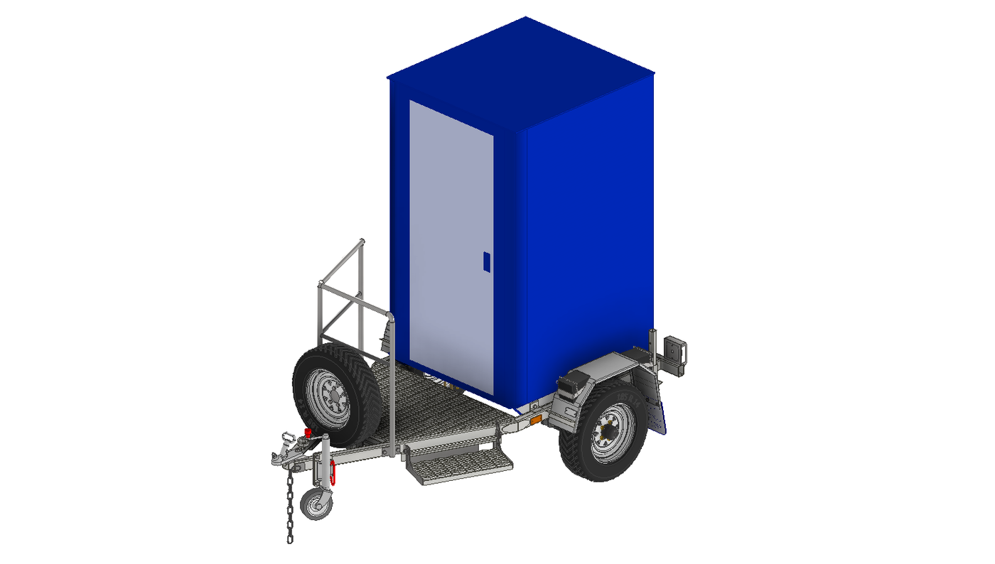Portable Toilet Trailer
