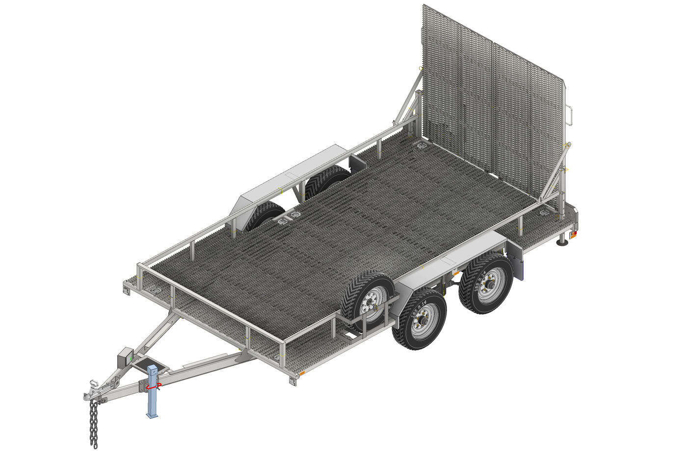 Zero Turn Mower Trailer