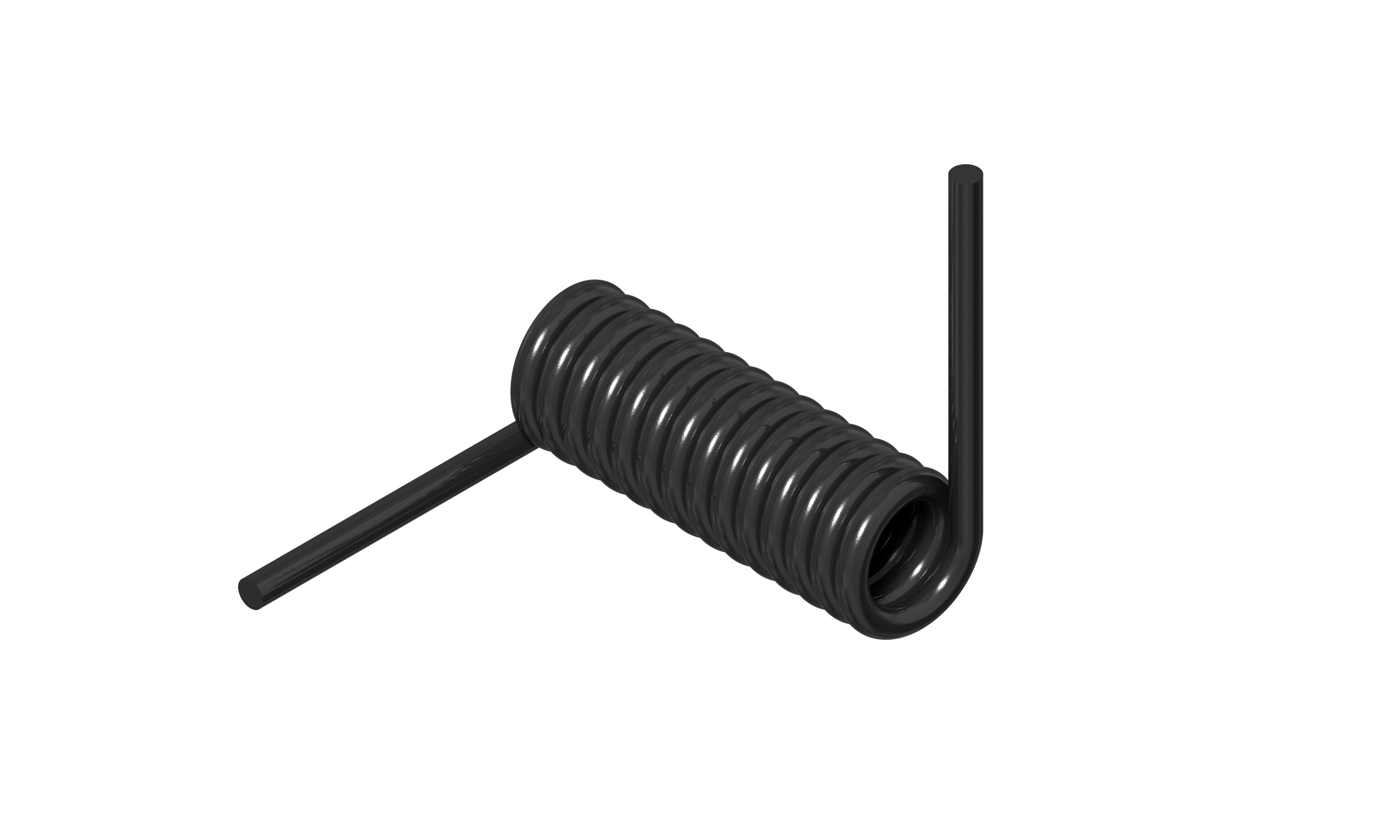 Top Hat Ramp Spring LH Ramp Spring (15 Coil w/ Leg) – Rogers Willex