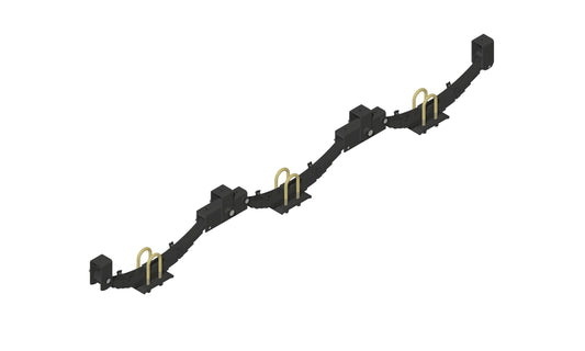 7.5t Capacity Tri-Axle 50x9x7lf Spring Suspension - CTA-007297