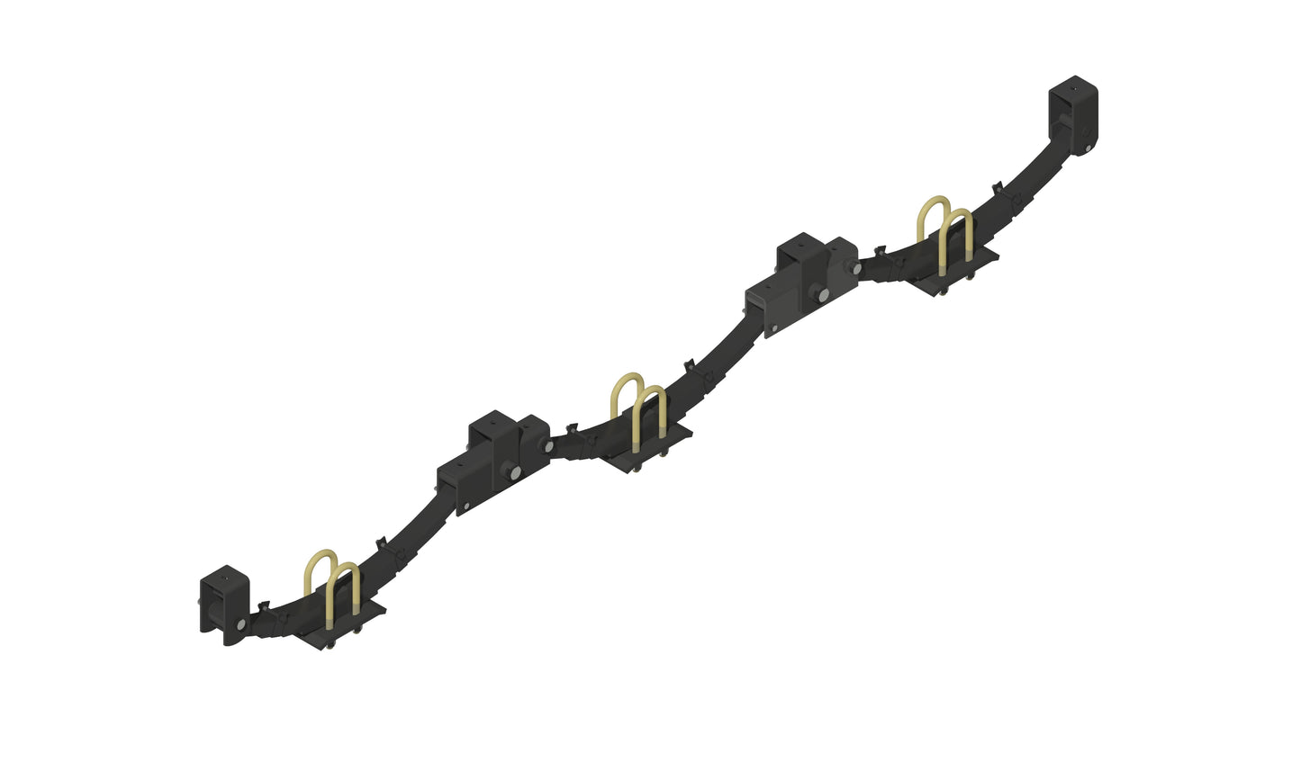 6.5t Capacity Tri-Axle 50x9x6lf Spring Suspension - CTA-007297