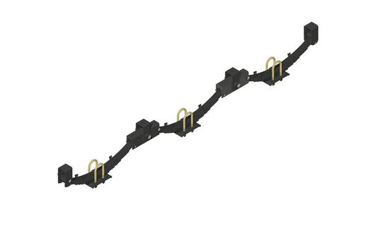 6.5t Capacity Tri-Axle 50x9x6lf Spring Suspension - CTA-007297