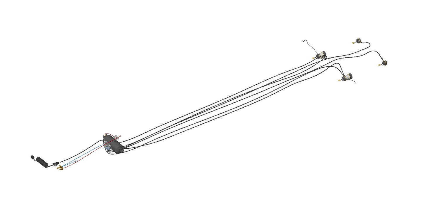 Tandem MV Air Kit with ABS 2x12/16 &2xT12 - CTA-047062