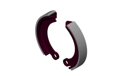Pair 'S' Cam Brake Shoes (305x50) - GG Lining Grade