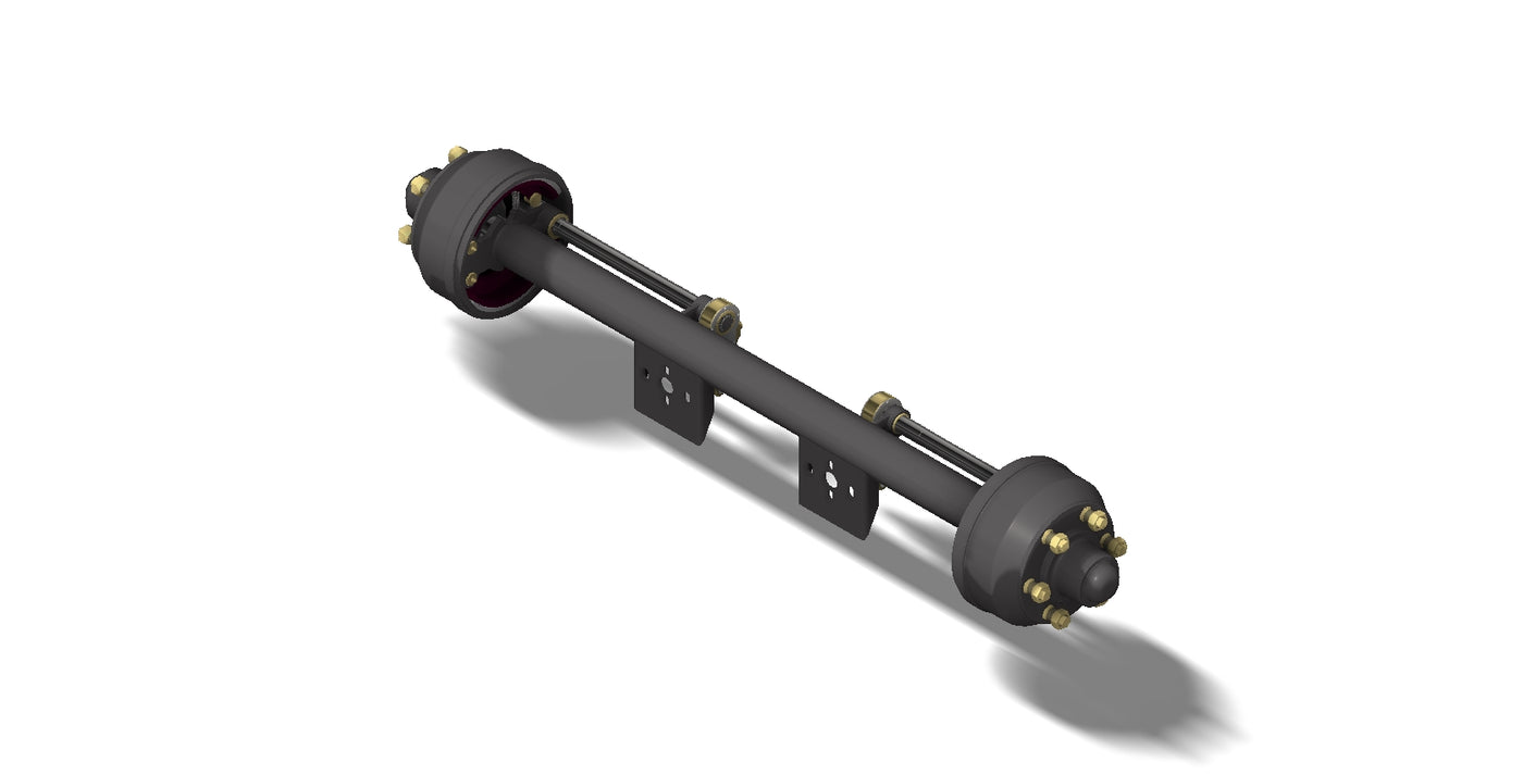 6.4t, 100rd - Air Brake Axle