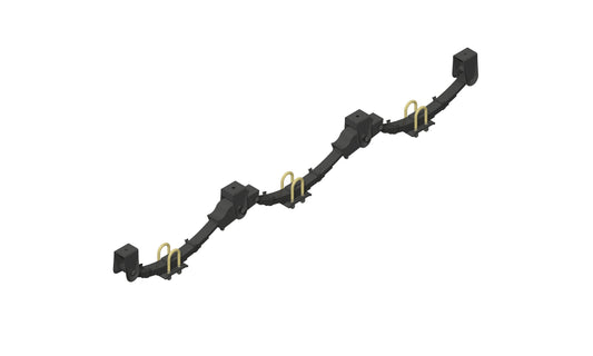 Tri-Axle 75x11x6lf Spring Suspension