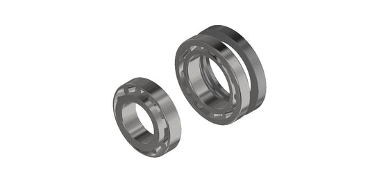 HUB-7001 Bearing Kit - 1xJLM710949/10 & B32210J Bearings ,1 x Seal 75x105x13