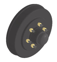 Complete Electric Hub-Drum 6 Stud 139.7mm PCD  - LM102949/10 Bearings