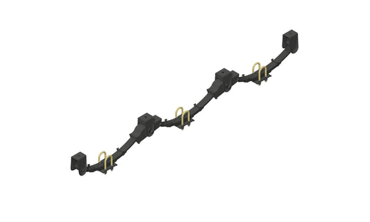 12.0t Capacity Tri-Axle 75x11x4lf Spring Suspension - CTA-007028