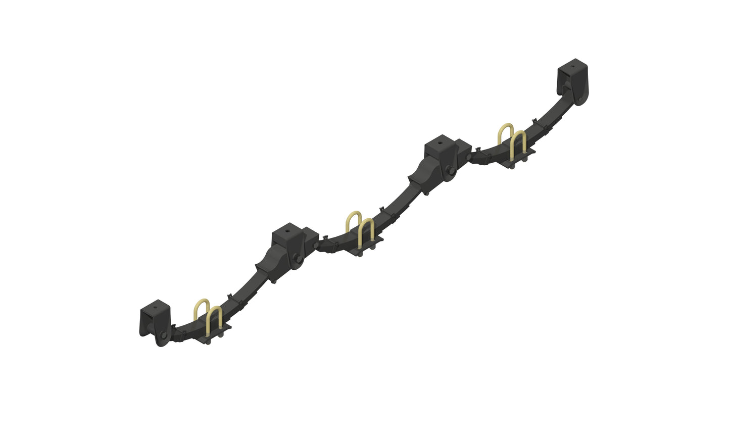 15.0t Capacity Tri-Axle 75x11x5lf Spring Suspension - CTA-007028