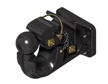 Combination Ball/Pintle Coupling (D:73.2kN, Ball:3.5t; CTA-016349)